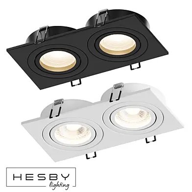 Встраиваемый светильник Hesby Breeze HSBL_0098 (белый),  HSBL_0175 (черный)