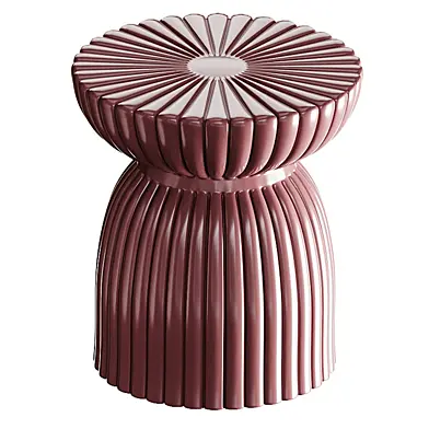 DU ROY Ceramic Stool Indigo Blue by Maison Dada