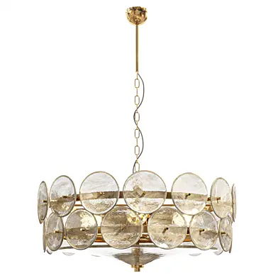 Lorenzo Chandelier Milky Glass