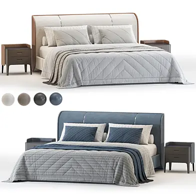 laskasas Gray Bed