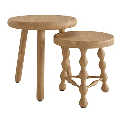 Hadley Round Nesting Accent Table