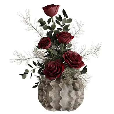 Bouquet of flowers set 39