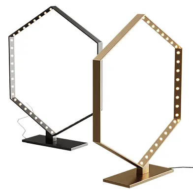 HEXA TABLE Black by Le deun