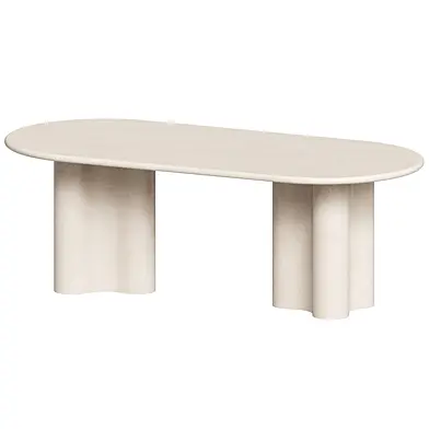 Marina Curved Dining Table