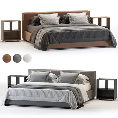 Flexform Groundpiece bed