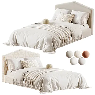 Tucker Brown Sherpa Kids Twin Bed by Jeremiah Brent