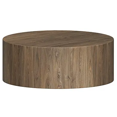 Round Wooden Coffee Table Dan
