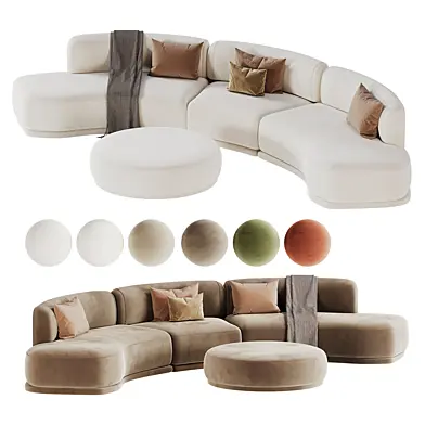Olivia Modular Sofa by Domkapa