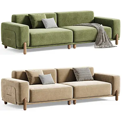upholstered sofa