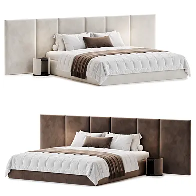 Bed Garda Design With Wide Headboard