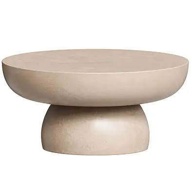 Fayette Round Cofffe Table With Pedestal Base
