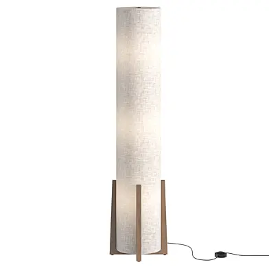 Breton 3 Light Floor Lamp in Natural