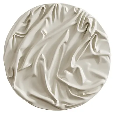 Minimalistic Rounded Wall Art Sculpture 03