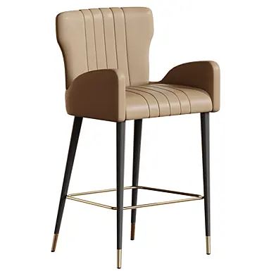 Luxe velvet stool