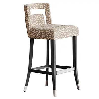Hart velvet stool