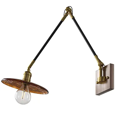 Vintage Swing Arm Wall Light 06