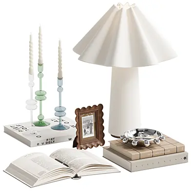 Bemand Table Lamp with decorative set