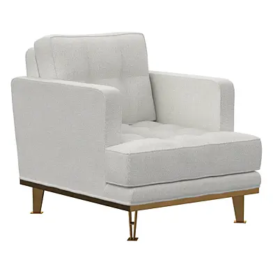 Itero Off White Performance Fabric Chair