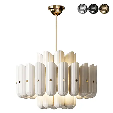 Roll & Hill Lorna LED Double Tier Chandelier 35