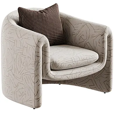 Pollman Upholstered Barrel Armchair