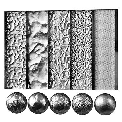 Stainless Steel Texture Material Set 5