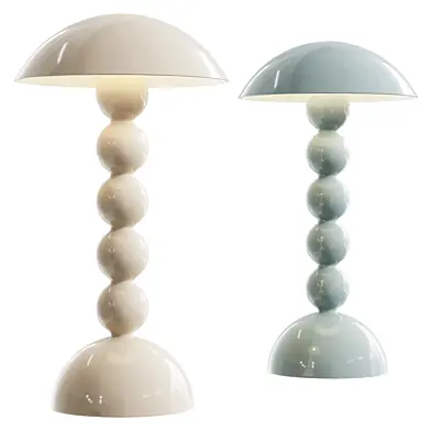 Anthropologie Bobbin Led Portable Lamp