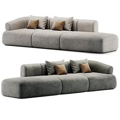Modular XL ottoman Sofia
