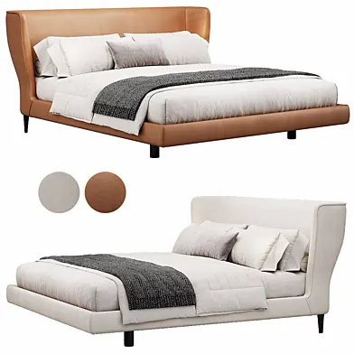 Gentleman Double Bed By Poliform01