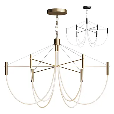Paradoxe 6L Chain Suspension Lamp