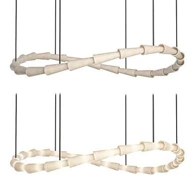 Cascade infinie 24 pendant by franck genser
