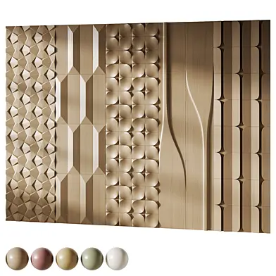 3d Wall Panel 04
