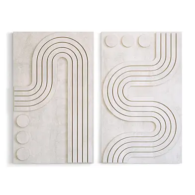 Abstract Wall Decor 089