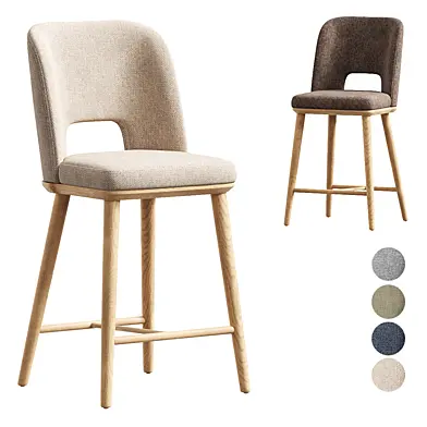 Trentino semi-bar stool 2