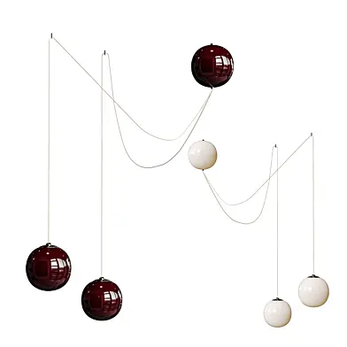 Pendant luminaire Twins lights