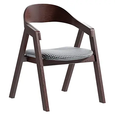 Dining Chair Yuba Black Wood