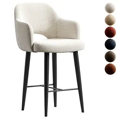 Martin semi-bar stool by DH