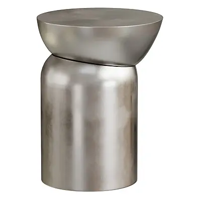 Aluminum cast side table, Fraulino
