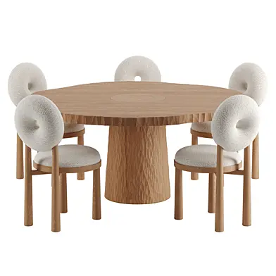 Tiga Round dining table