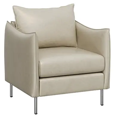 Georges Vegan Leather Armchair