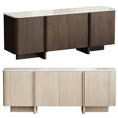 Sideboard oak wood Liam Room