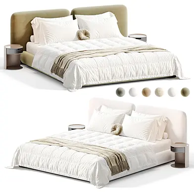 Modern Double Bed 014