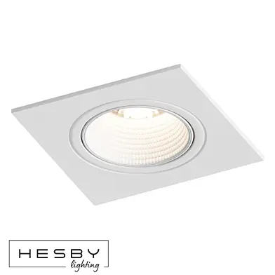 Встраиваемый светильник Hesby Bodo HSBL_0106 IP20,10Вт, GU5.3, белый