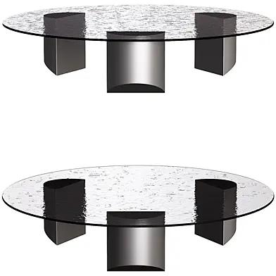 Vedge round coffee  table by minotti
