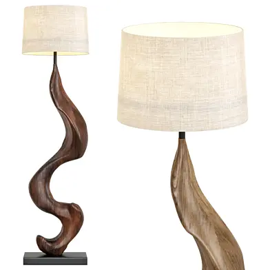 Wooden Art Lamp #WL032