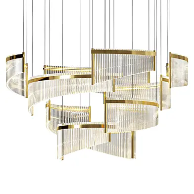 Il Paralume Marina Contemporary Murano Glass Chandelier