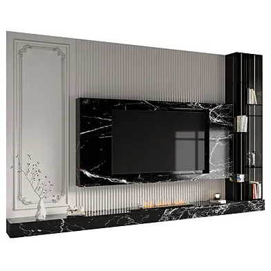 TV Wall set Shelf Wall Panel Decor