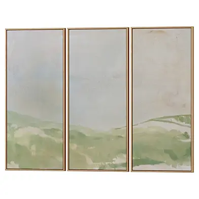Set of 3 Abstract Painting Frames 049