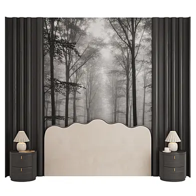 Headboard 08/ изголовье для спальни
