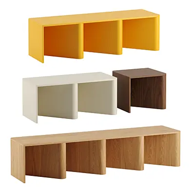 Nami bench by Miniforms