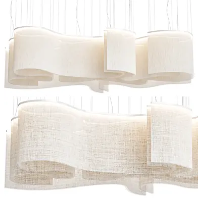 Excitemen Fabric Chandelier, Люстра Волнение